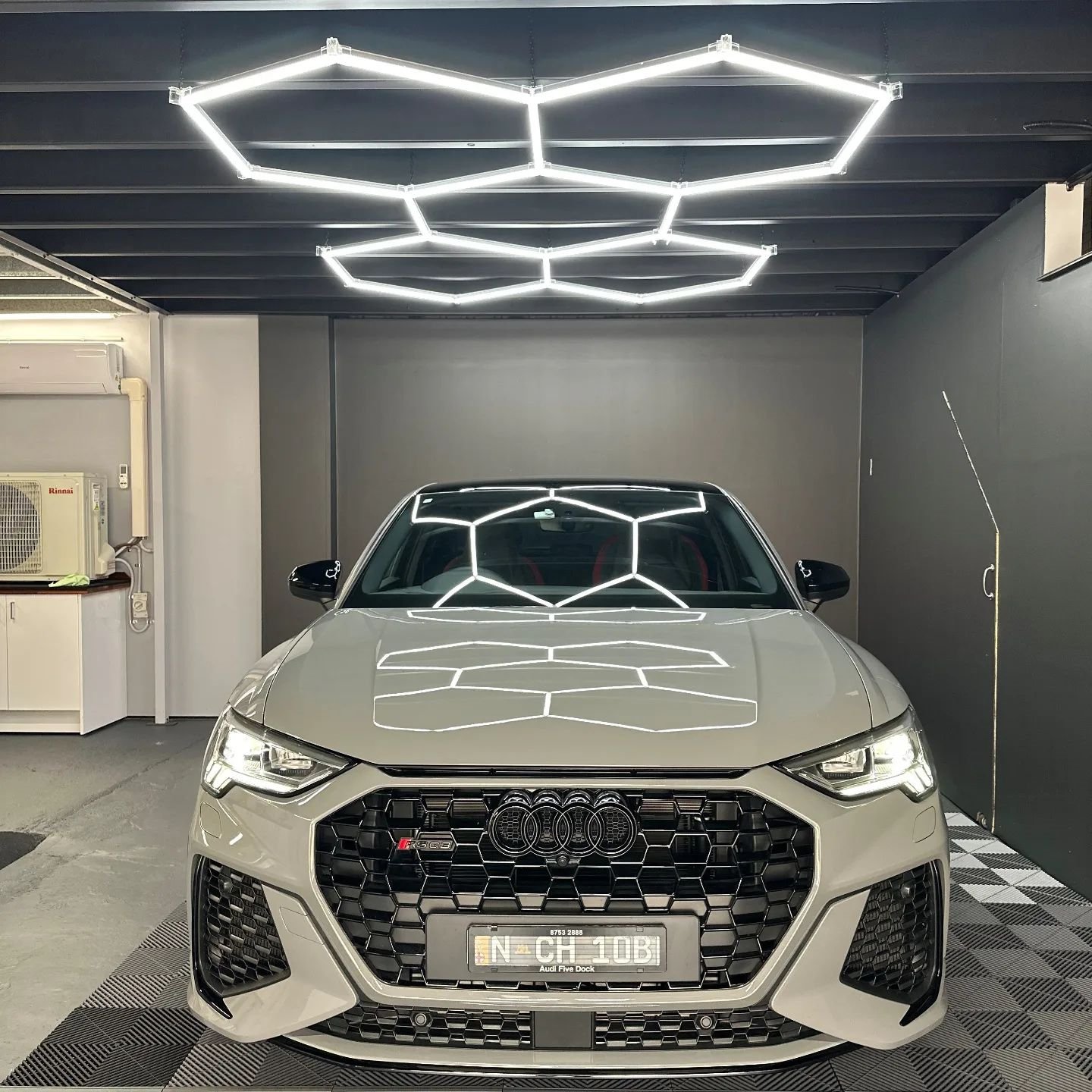 110V Factory Direct Sales hexagonal led light for garage ceiling