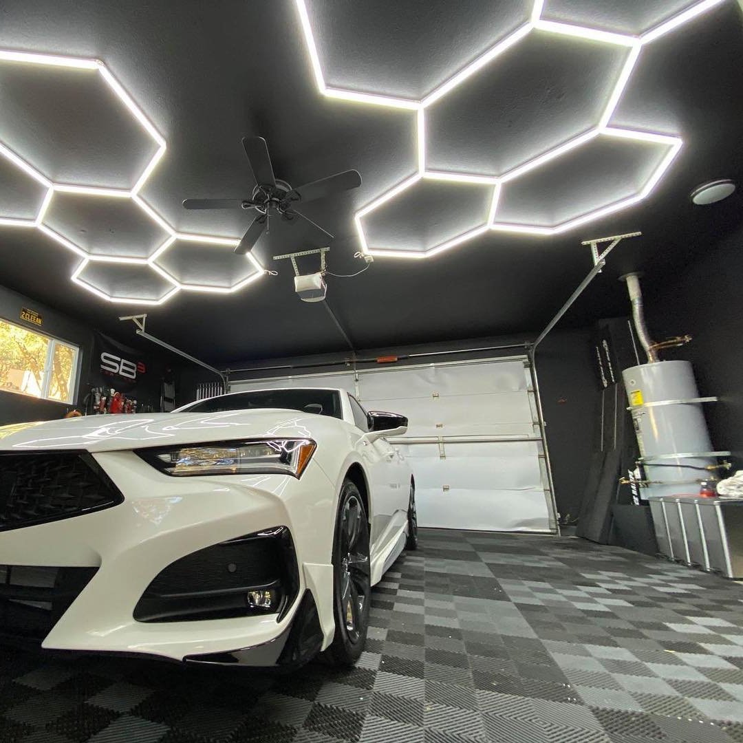 110V Factory Direct Sales hexagonal led light for garage ceiling