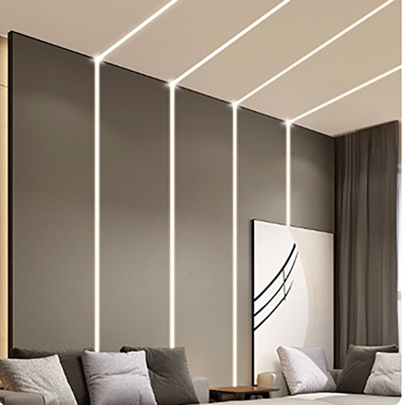 lighting for profiles floor outdoor light ceiling gold housing 200mm x 50mm oval led aluminum profile
