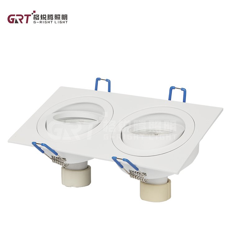 Popular Adjustable 6w 12w 18w Aluminum Recessed SMD COB Spotlight GU10 LED Ceiling Downlight