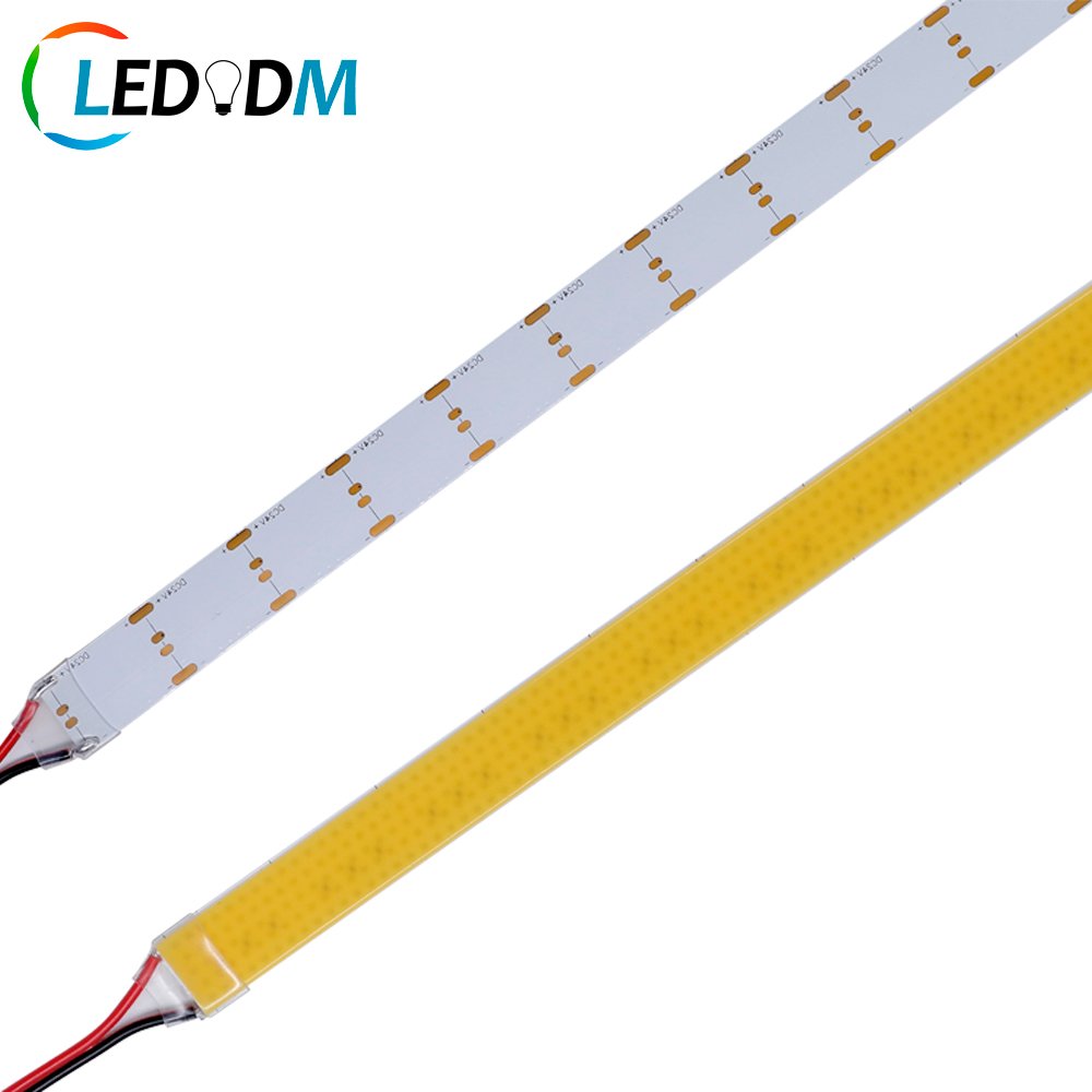 New 2024 WIDE-BODIED COB Strip Light 1920leds 15mm Width PCB Led Lights 24V 25W Indoor Outdoor Waterproof White Color lighting