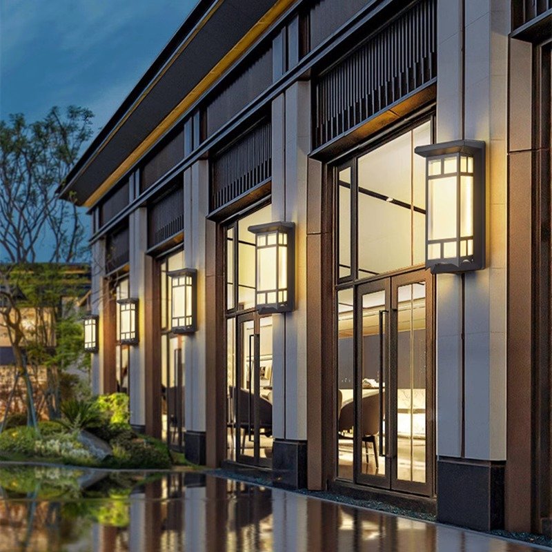 China Wholesale Plastic 18w IP65 Moisture proof Waterproof Outdoor Modern LED Wall Light