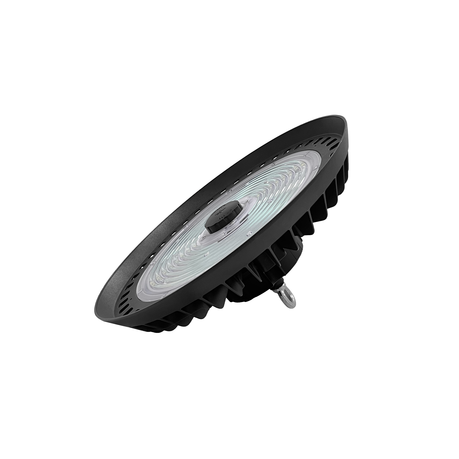 US Warehouse Stock UFO LED High Bay Light 100-120-150W Power Tunable Aluminum 80 IP65 ETL Certified for Parking Lot UL/DLC/FCC