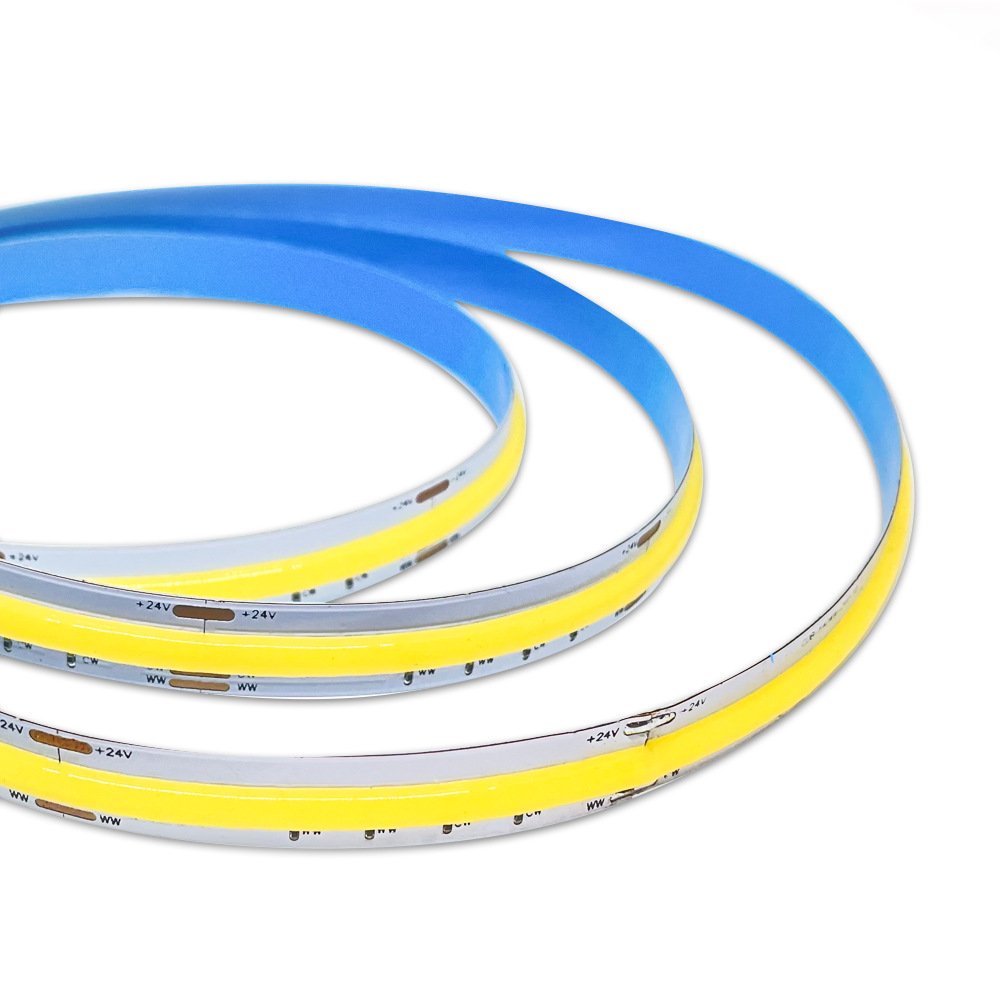 Strip Light Factory 320LEDs White Lighting Tape Bedroom Ceiling Office 12V 24V 8mm Flex COB LED Strip Light