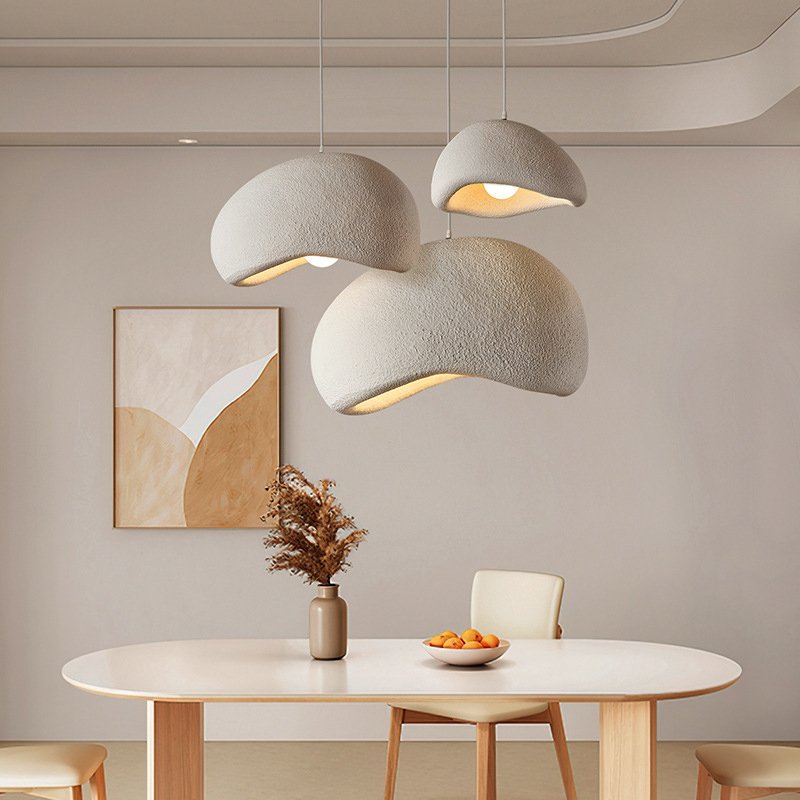 Modern Wabi Sabi Hanging Lamp LED Chandeliers ceiling Indoor Designer Kitchen Dinning Fixture Pendant Lights