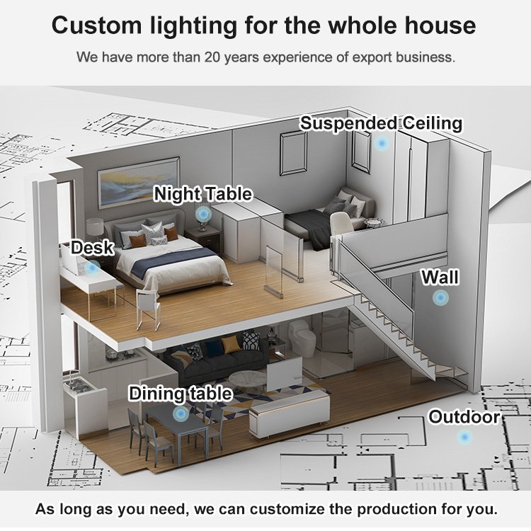 Modern Innovative Led Ceiling Lighting For Living Room And Bedroom Decoration
