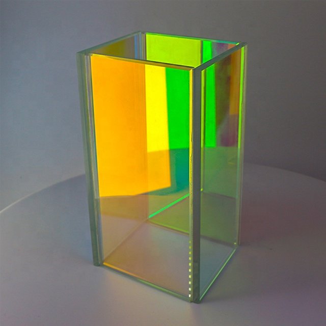 Intense color Photochromic Glass pleochroic dichroic glass mirror dichroic optical filters
