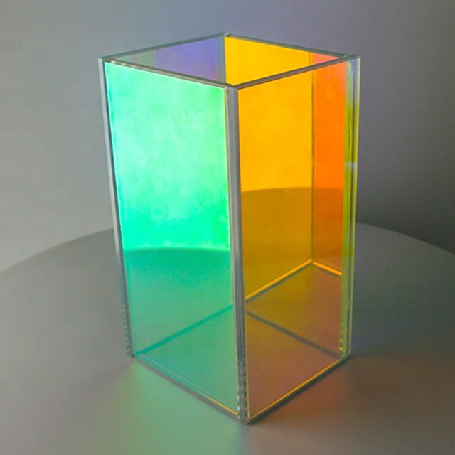 Intense color Photochromic Glass pleochroic dichroic glass mirror dichroic optical filters