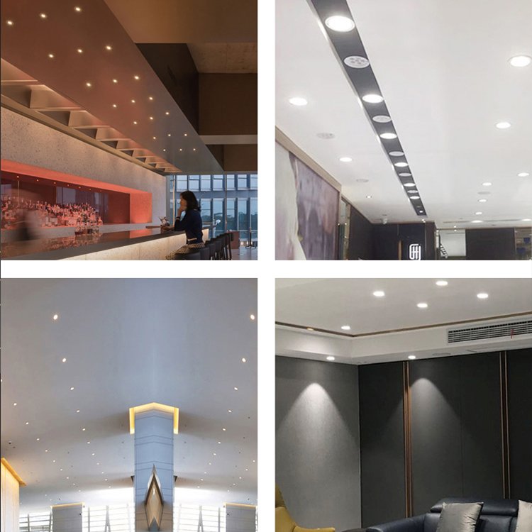 ALLWAY Wholesale Price Round Shape Recessed Mounted Outdoor 6w 12w Cob Led Ceiling Spot Light