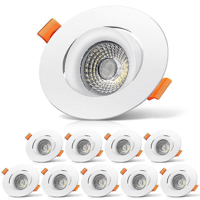 Exterior Outdoor Adjustable Lighting 12W Round Recessed Surface Wall Mounted Lamp Ceiling Cob Led Down Light Downlight