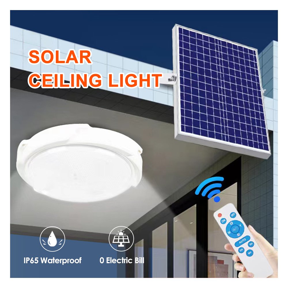 Joyful Partner Hot Selling Smart Sensor Indoor Outdoor Home Light LED Solar Ceiling Garden Lamp 25W 50W 100W 200W 300W 500W