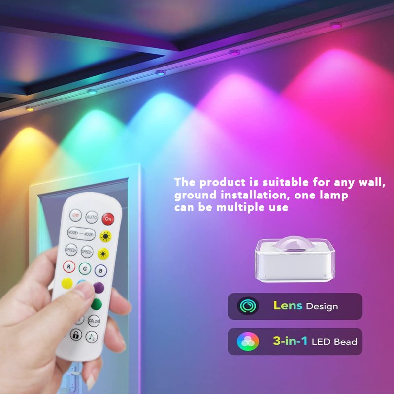 Pixel Led Lights Holiday Decoration Led Point Light Led String Point Eaves Outdoor Ws2811 Permanent Christmas Factory 36V RGB 80