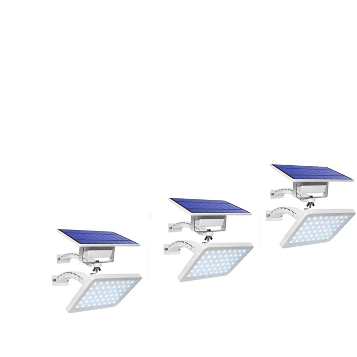 New high quality lamp beads remote intelligent solar outdoor light 2023