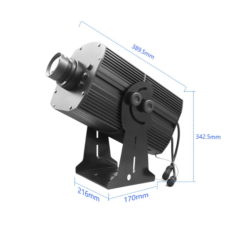 YoiJoys 600W Outdoor Waterproof IP67 Big Power outdoor building projector custom signs for business outdoor led sign edge light