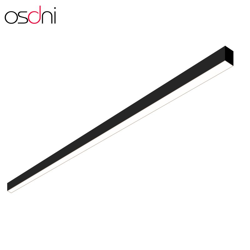 Minimalist High Quality Aluminum LED Wall Mount Linear Ceiling Light Modern LED Shop Light for Hotel