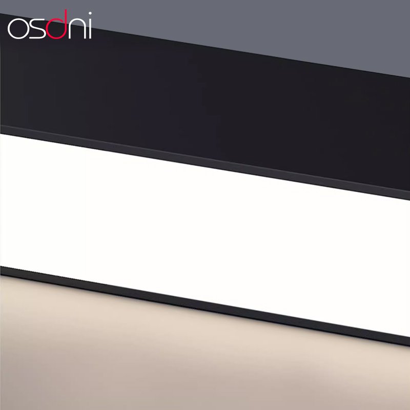 Minimalist High Quality Aluminum LED Wall Mount Linear Ceiling Light Modern LED Shop Light for Hotel