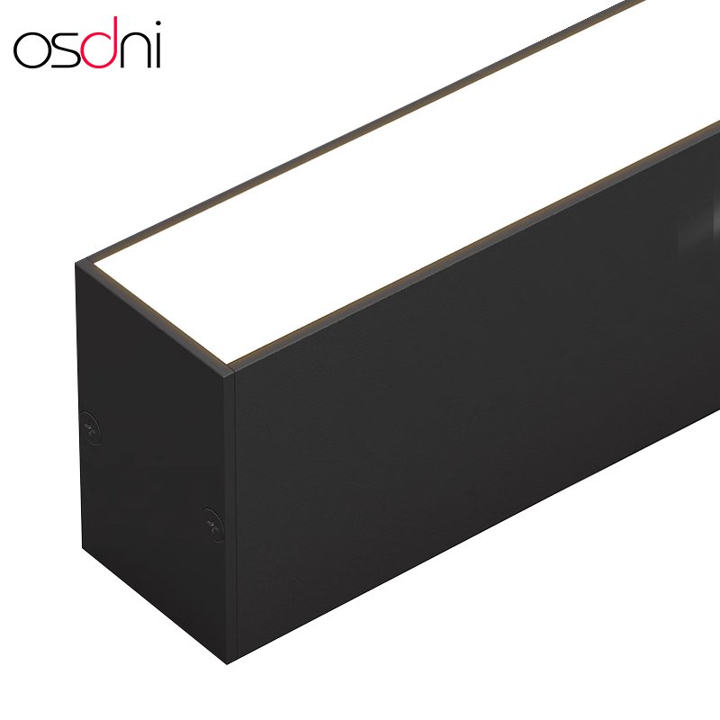 Minimalist High Quality Aluminum LED Wall Mount Linear Ceiling Light Modern LED Shop Light for Hotel