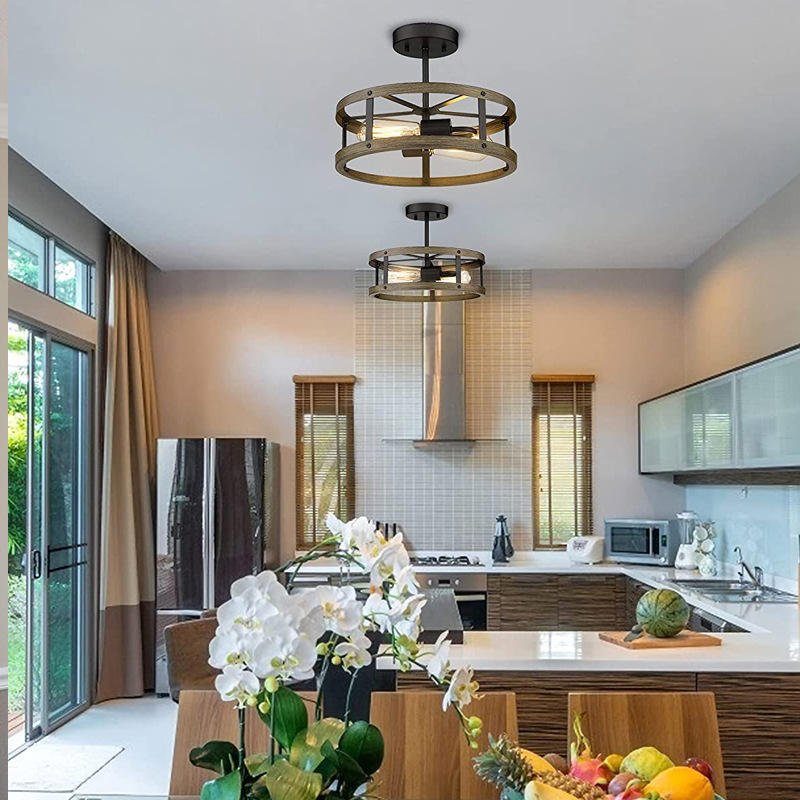 Ceiling Light LED Round Shape Modern Ceiling Light Living Room LED Lamps Lighting for the ceiling semi-flush