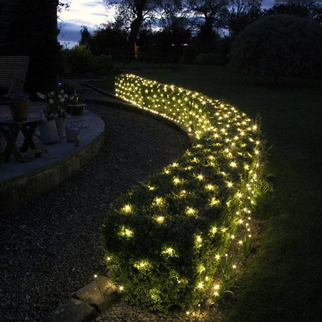 Christmas party wedding Ceiling And Fence RGB Large Outdoor Decoration Led Net Lights