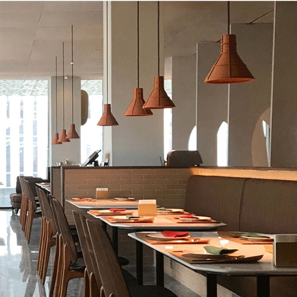 pendant lamp led chandelier for home decor Industrial wind cafe case living room lighting vintage kitchen bedside light