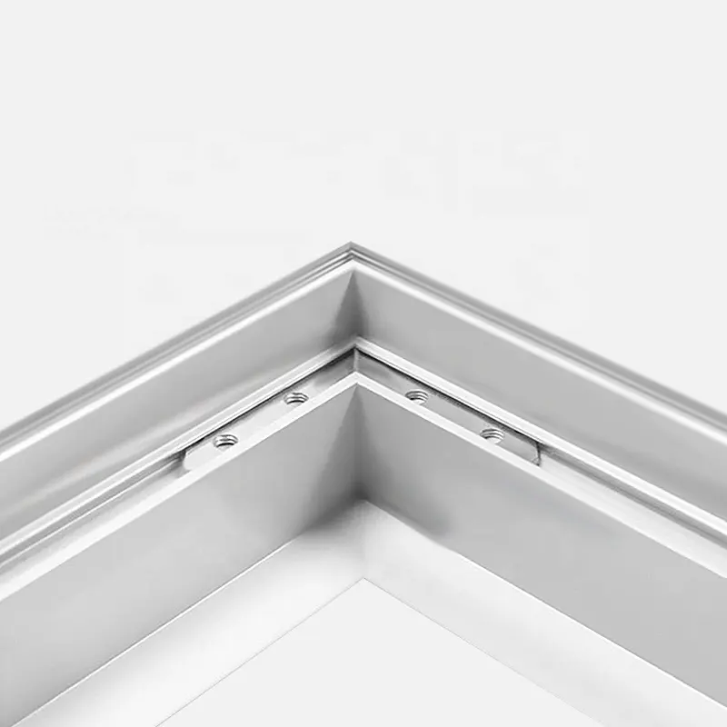 Custom frameless aluminum alloy frame wall-mounted poster frame ultra-thin thickness convenient borderless light box