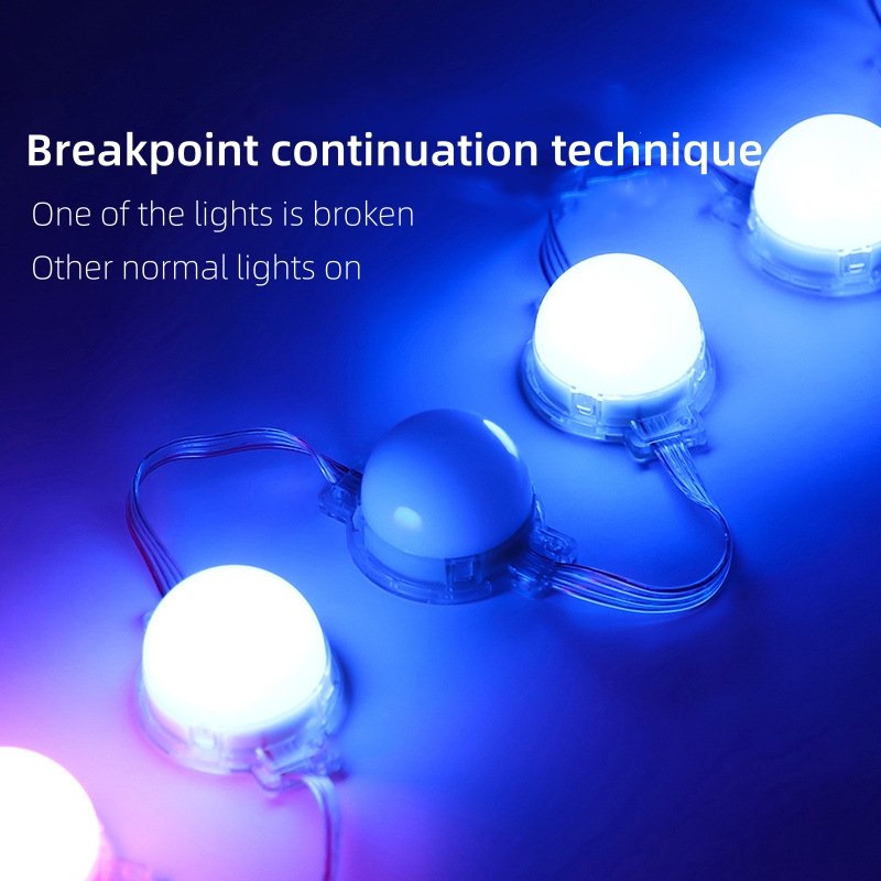 Permanent Programmable30mm 50mm 80mm Outdoor Lighting 12v Rgb Rgbw Led Pixel Point Light