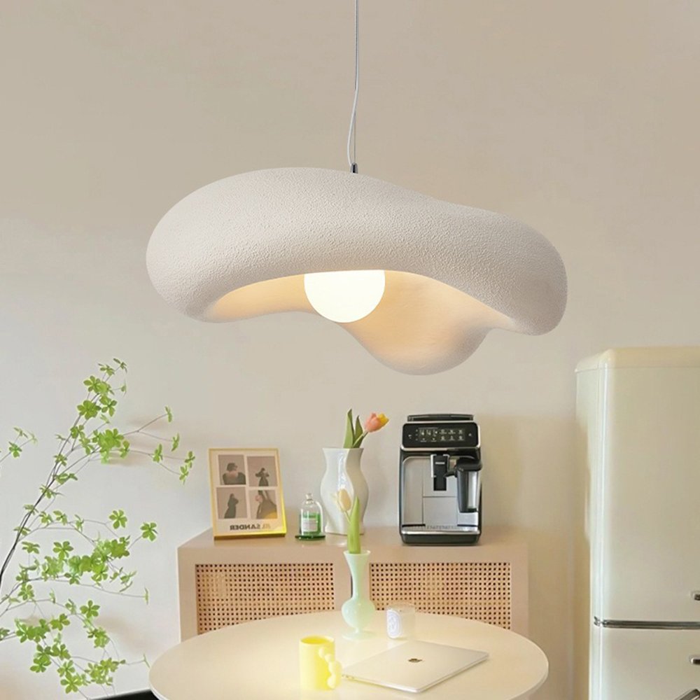 New Industrial vintage Dome cement pendant lamp concrete personality hanging lighting art simple chandelier for restaurant bar