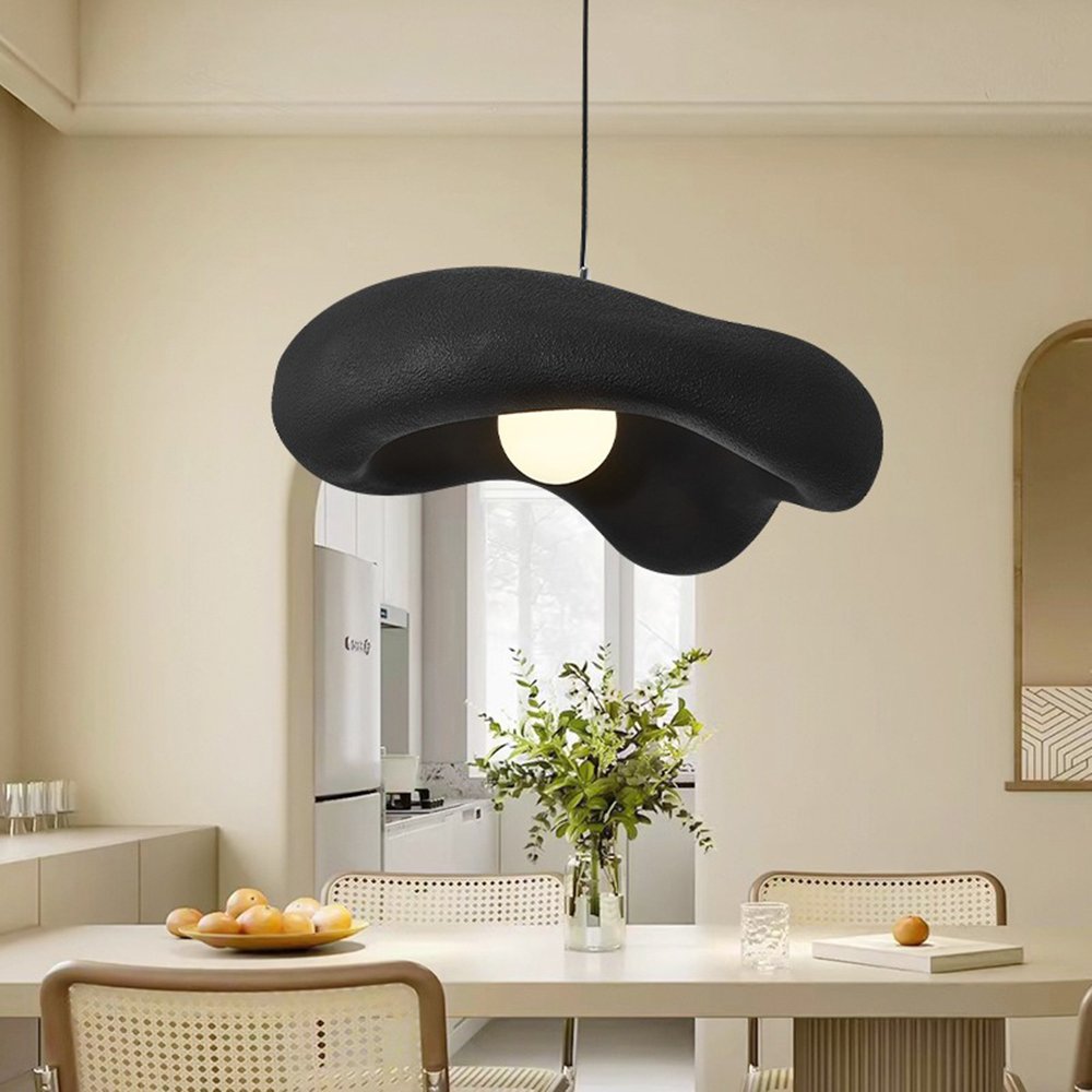 New Industrial vintage Dome cement pendant lamp concrete personality hanging lighting art simple chandelier for restaurant bar
