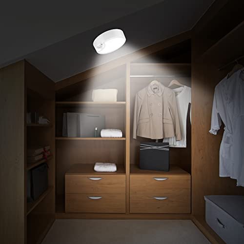 TSINYE LED Modern Battery Ceiling Light Motion Sensor with Remote Control for Bedroom Hallway Motion Activated Overhead Light