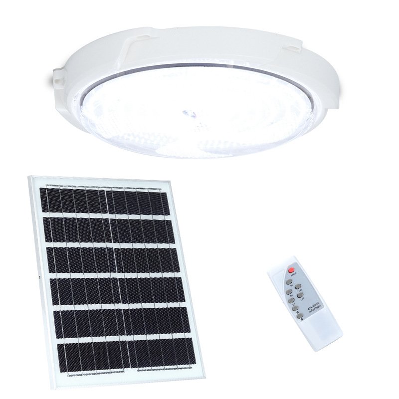indoor solar ceiling light with remote control solar light lamp for indoor solar light home house