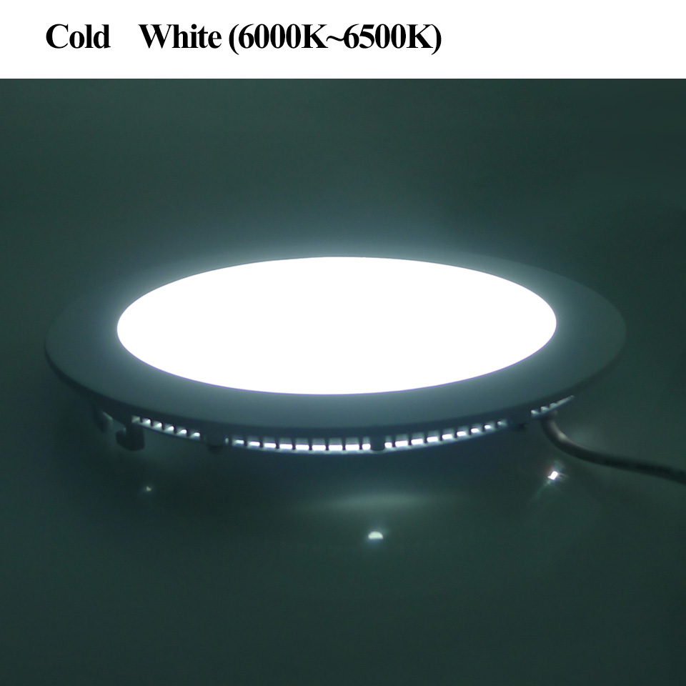 5W 7W 9W 12W 18W 15W 30W Panel Downlight Recessed Ceiling Light Dimmable Led Light Downlight In living Rooms, Rooms, Mall