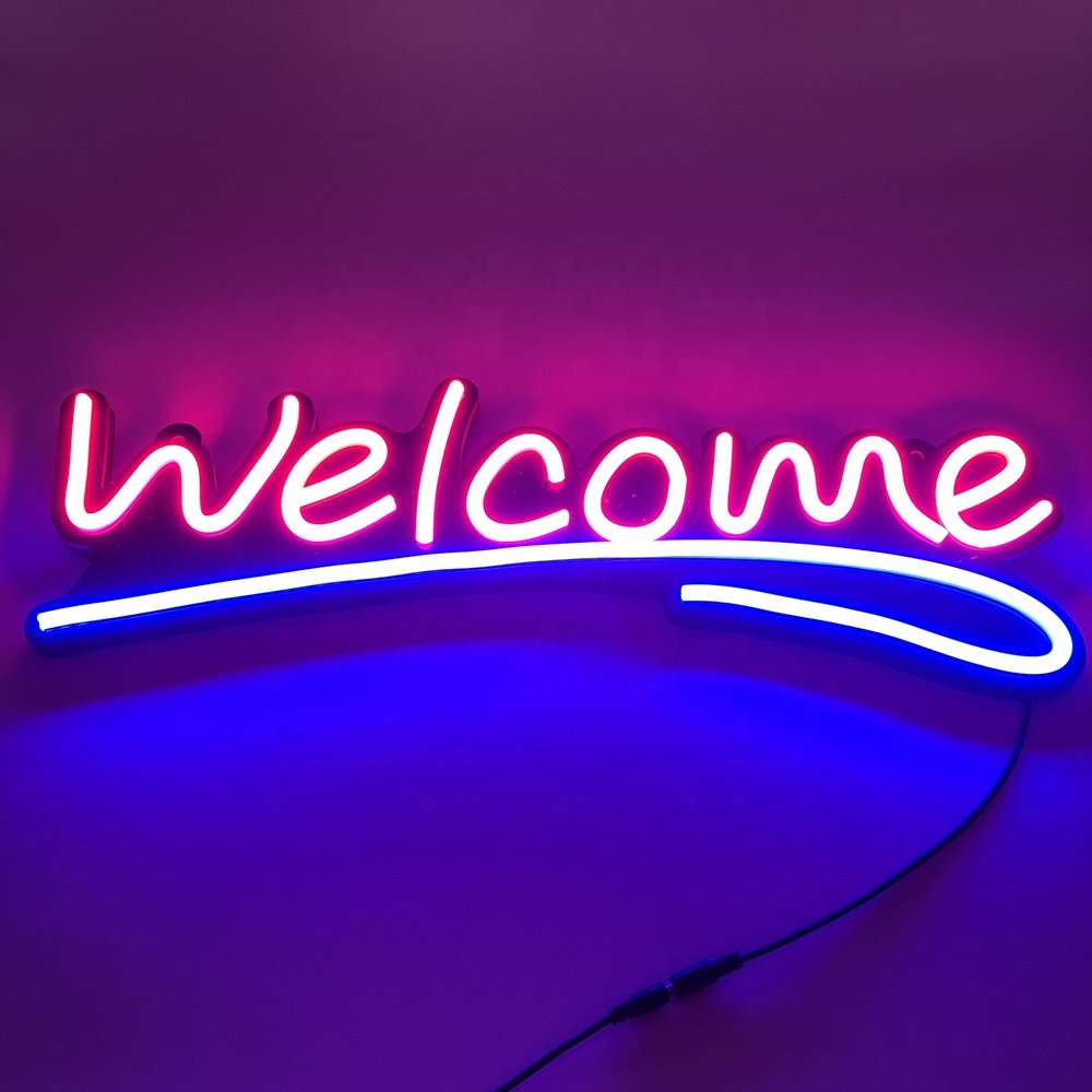 Drop shipping 12V Manufacturer Led Flex Neon Sign Custom Led Neon Light Sign