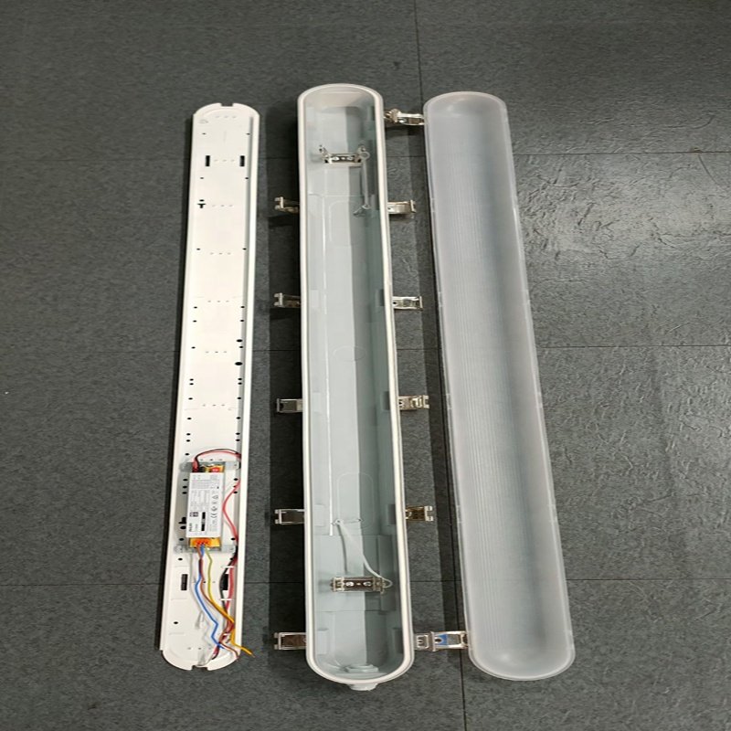 waterproof batten empty t8 tubes linear ip65 3 years guarantee high quality PC material aluminum outdoor batten light