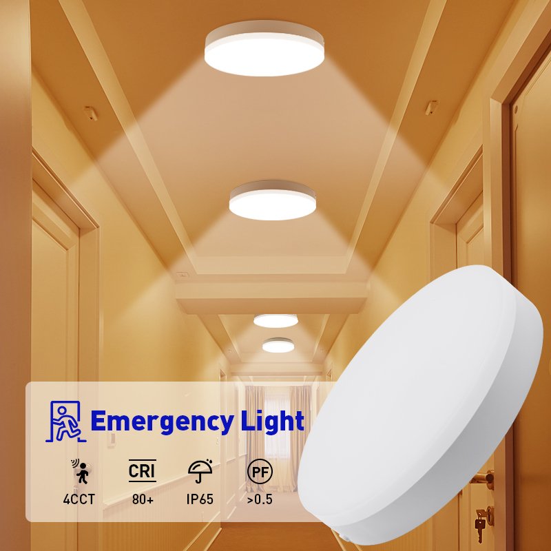 Surface Mount Decorative Hotel Ceiling Lamp Modern Round IP65 4CCT Led Ceiling Lights for Outdoor