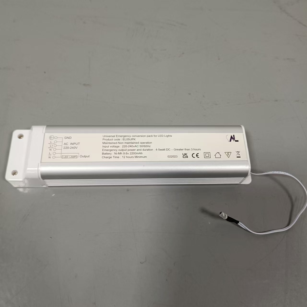 LED Emergency Kit for universal LED lighting Separate emergency power kit with Battery with self-test function emergency driver