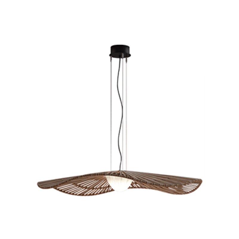 High quality Outdoor Waterproof IP65 Terrace Pavilion Garden Creative Rattan Outdoor Hanging Lamp garden lights