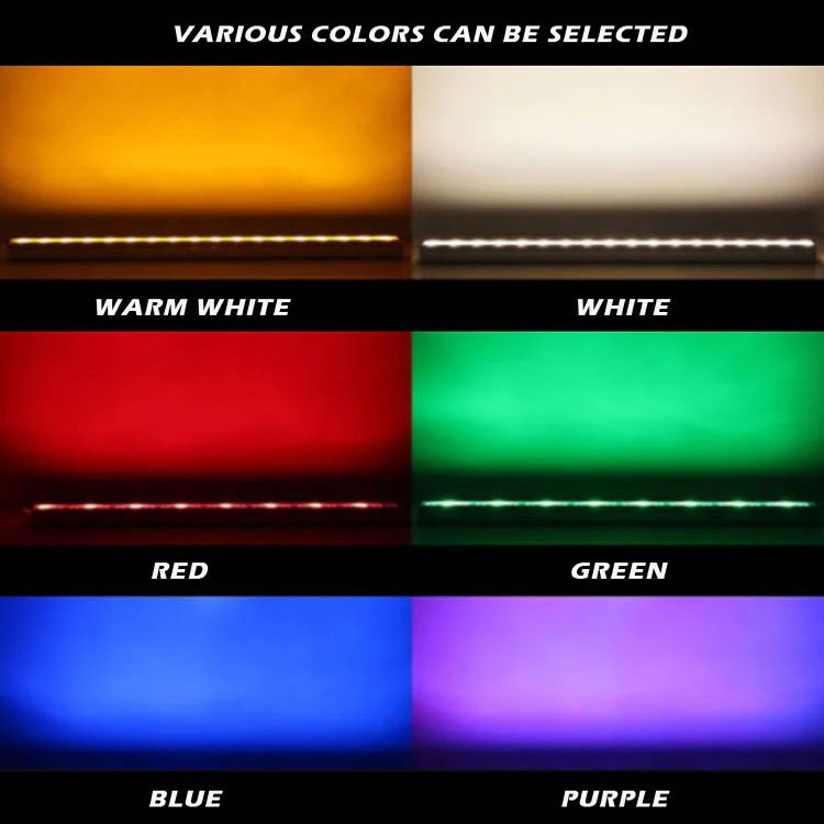 Hotel Commercial Led Wall Washer Rgbw Waterproof IP65 Control Available Aluminum Alloy DMX512 RGB Wall Washer Led lamp