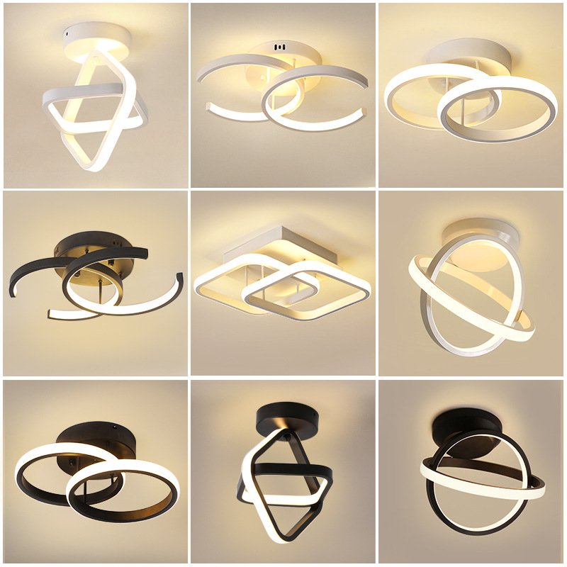 Modern nordic decorativeled led ceiling light module wall lamp night corridor lights down lights for indoor home decoration