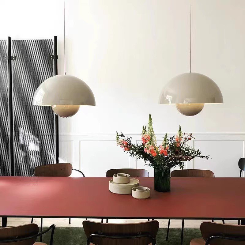 Nordic Metallic Pendant Light for restaurant Modern Colorful living room corridor indoor outdoor lighting Decor Hanging Lamp
