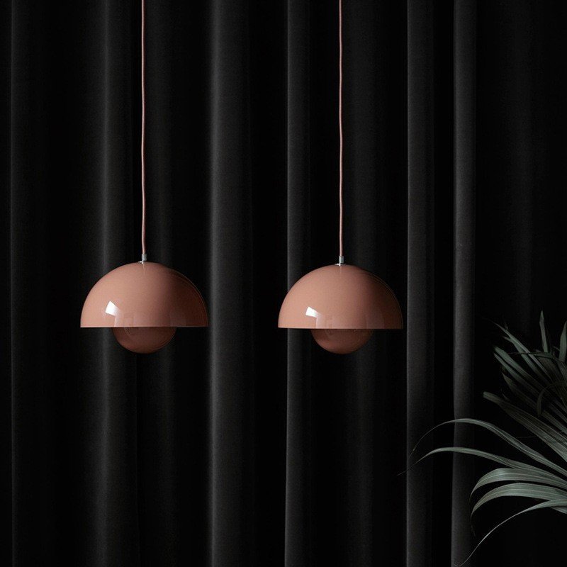 Nordic Metallic Pendant Light for restaurant Modern Colorful living room corridor indoor outdoor lighting Decor Hanging Lamp