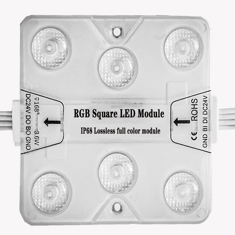 factory Private Model rgb led module outdoor signs 5years warranty high quality rgb ic 24V led module for ceiling light box