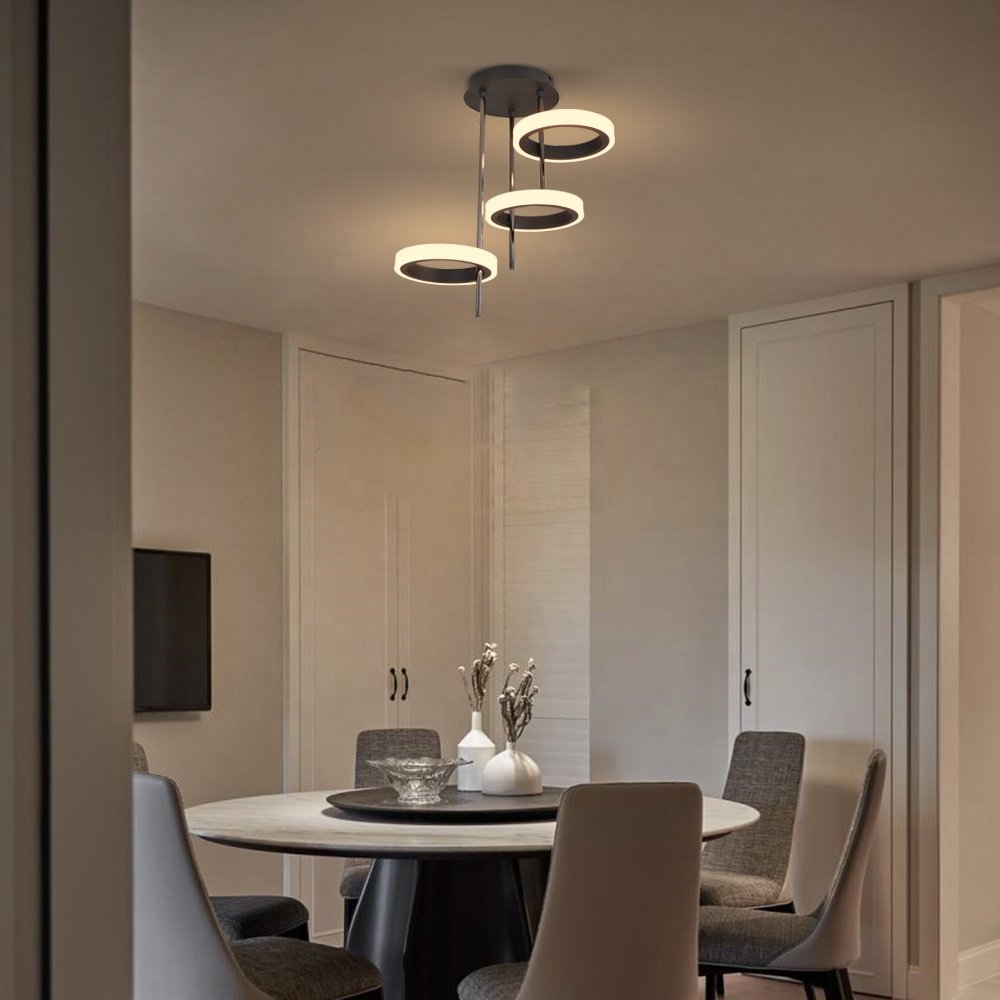 Sunsir SKD led ceiling lightings aluminum led pendant lamps ceiling lamps
