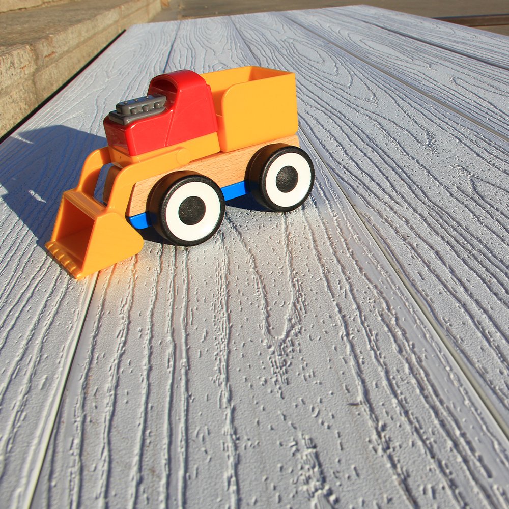 Foju Top Quality Eco Antiseptic Wood Plastic Composite UV Resistant Outdoor New Design Antiwearing WPC Decking