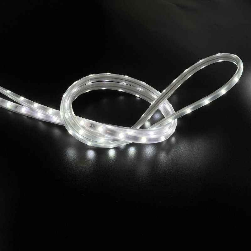 Hot sale LED light with 2835 Waterproof outdoor high-voltage 220V 52leds 6000K light strip Garden Ceiling decor