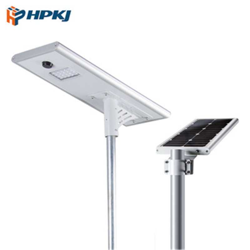 Newest 30w 40w 120w All In One IP65 Lithium Battery Powered Smart Self Cleaning Solar Street Light