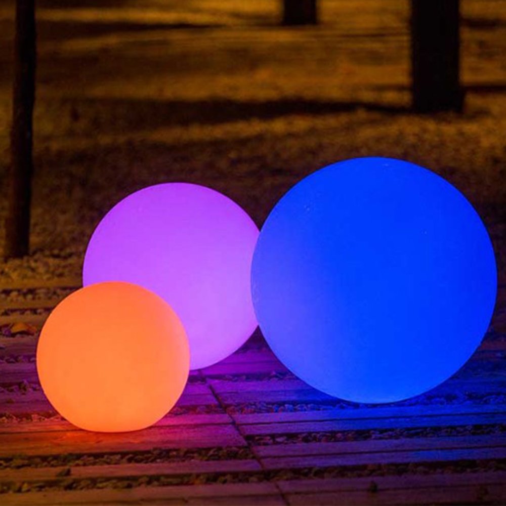 Outdoor waterproof blinking flashing garden floating swimming pool Led ball lamp holiday light