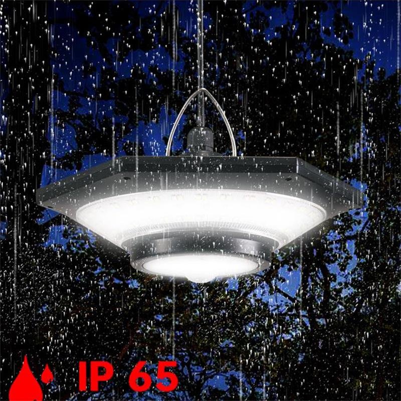 custom 2024 suspended pendant ceiling lighting solar courtyard lights solar motion sensor light outdoor