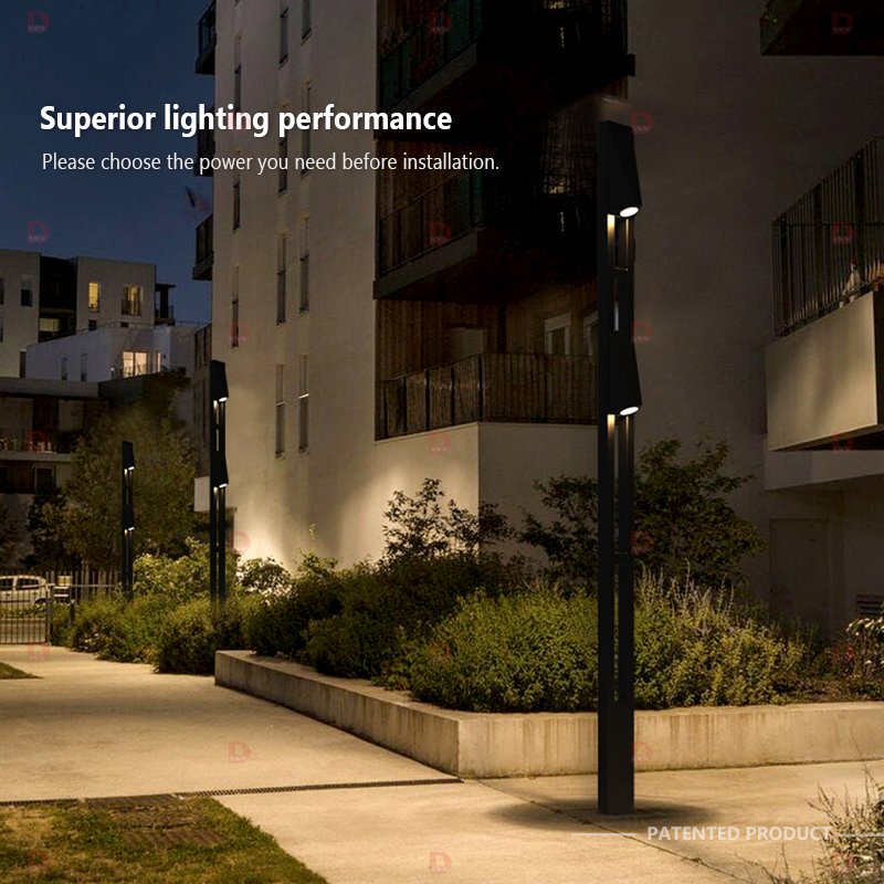 DAWN Professional Manufacturer Led Garden Light Outdoor Solar Power Lamp For Garden Courtyard Road