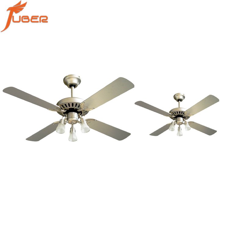 52 inch Energy Saving Led Remote Control Living Room Modern Ceiling Fan With Light