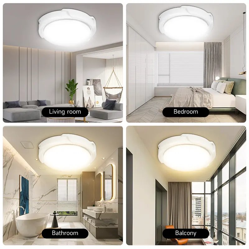Remote Dimmable 12W 18W 22W 32W 40W Indoor Lighting Outdoor Ceiling Light/Solar Ceiling Light Modern/LED Ceiling Light